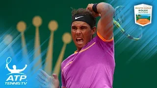 Five Great Rafael Nadal Shots at the Monte-Carlo Masters