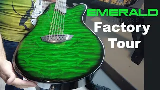 IRELAND'S BIGGEST GUITAR FACTORY -  Emerald Guitars