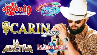 Carin Leon, Espinoza Paz, Banda MS, Christian Nodal, La Adictiva, Mix Bandas Románticas Lo Mas Nuevo