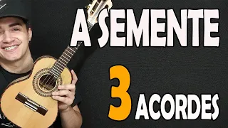 APRENDA" A SEMENTE" BEZERRA DA SILVA com 3 ACORDES no CAVACO - AULA DE CAVAQUINHO - LÉO SOARES