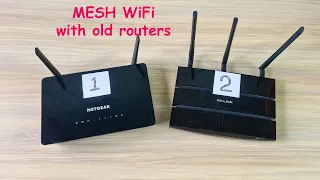 OpenWRT : DIY MESH WiFi from old Routers