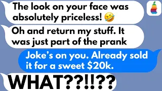 【Pear】High school bullies pranked me with items worth $20k, so I sold them.