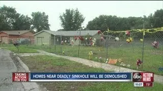 Homes near Seffner sinkhole to be demolished