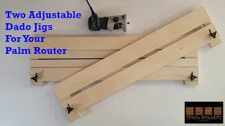 Two Adjustable Dado Jigs For Your Router
