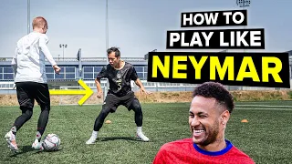 Improve your dribbling like Neymar | Learn football skills