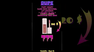 #shorts #dupes  " FENTY GLOW Lip Gloss Bomb Dupes" ????