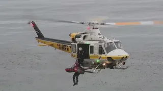 Palos Verdes Estates cliff rescue: 1 dead, 3 injured