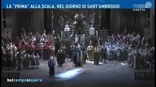 La "prima" alla Scala, nel giorno di Sant'Ambrogio
