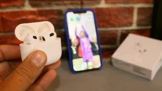 مراجعه ايربود 3 سيمي اروينجال Airpods3 + جراب هديه لمشتركين القناه