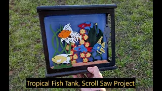 Tropical Fish Tank, Scroll Saw Project