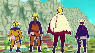 Evolution of The Hidden Leaf Village in Naruto Games