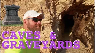 Caves & Gravesites At Ghost Town