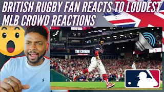 🇬🇧 BRIT Rugby Fan Reacts To The LOUDEST MLB Baseball Crows Reactions!