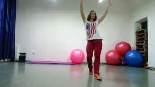Латина-фитнес в исполнении Виолетты павлушко