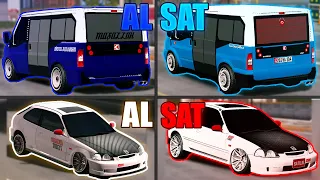 3 TANE FARKLI ARAÇ SATIN ALIP MODİFİYE ETTİM VE SATTIM !! | AL&SAT #3 | Car Parking Multiplayer