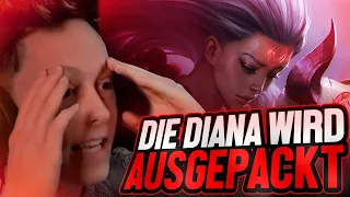 Agurins Diana auspacken