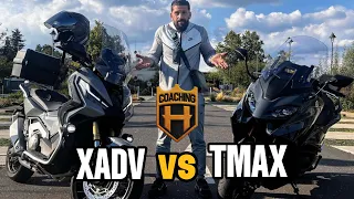 XADV VS TMAX PAR HCOACHING