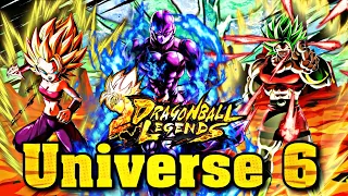 Universe 6 | PVP | Dragon Ball Legends | Yes Gaming YT