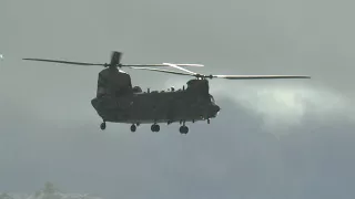 Low Level in the Lakes; Chinook ZA675 'Hades1' @ Dumail Raise 18/01/2018