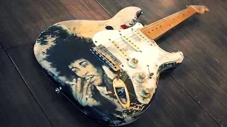 Slow Blues | Hendrix Style Backing Jam Track  (Bb)