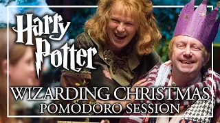 🎄WIZARDING CHRISTMAS🎄 Harry Potter Pomodoro Session - Hogwarts Ambience Harry Potter ASMR