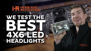The Best and Brightest 4x6 LED Sealed Beam Headlights for Classic Cars and Trucks