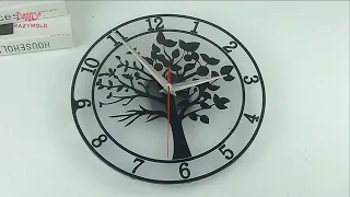 Round Tree of Life Clock Dial Resin Mold