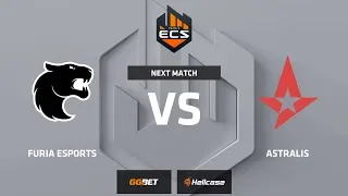 [RU] FURIA vs Astralis | Map 1 – Inferno | ECS Season 7 Finals