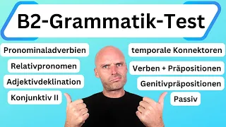 TELC B2 Grammatiktest | WICHTIGE Themen für die Prüfung!