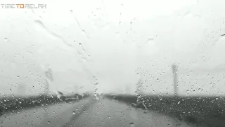 Звук дождя из машины, Расслабление и спокойствие, снятие стресса, Дождь на машине
