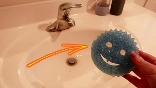 LIFE CHANGING SCRUB DADDY CLEANING | 3 WAYS TO CLEAN WITH A SCRUB DADDY SPONGE