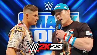 John Cena Vs Grayson Waller wwe smackdown game Play - WWE 2K23 PS5 GAME PLAY