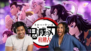 Married Couple Watches Anime - Demon Slayer 4x1 Reaction - Hashira Training Arc