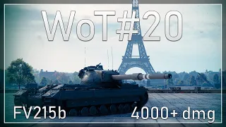 FV215b 3 ОТМЕТКИ НА ХУДШЕМ ТТ 10 // WORLD OF TANKS