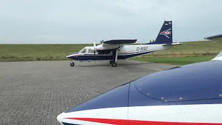 Flying aboard FLN Frisia, a airline 99% of you never heared of before! + Cockpit View!