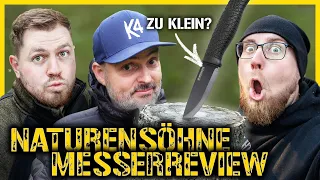 Reini testet das @Naturensoehne Messer - Ist es zu klein?