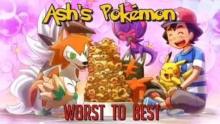 All of Ash Ketchum's Pokemon Ranked from Worst to Best