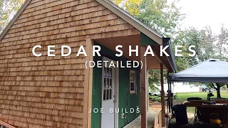 How to Install Cedar Siding Shingles / Shakes for Beginners