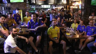 Edmonton's Soccer Fans Watch EURO 2020 Ukraine-Sweden Game *** Україна-Швеція в м. Едмонтон, Канада