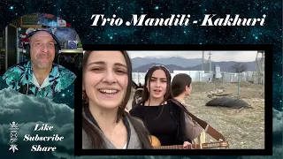 Trio Mandili - Kakhuri - Reaction & First Listen with Rollen (So Happy)