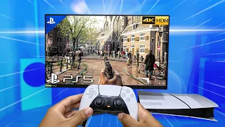 Jogando no Playstation 5 Slim pela Primeira vez - POV