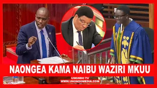 NAIBU WAZIRI MKUU DKT. BITEKO AWAKA VIKALI, "NI MUONGO, TUMEWAONDOA/ HAIKUBALIKI KUANZIA SASA"