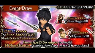 Dissidia Final Fantasy: Opera Omnia Pulling for Prince Noctis!!!