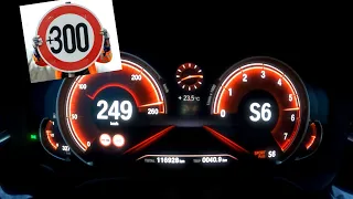 BMW 540i X-drive Launch Control - Accceleration 0-100/100-250