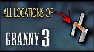 ALL LOCATIONS OF ELECTRIC SWITCH IN GRANNY 3 | DEADMO GAMING
