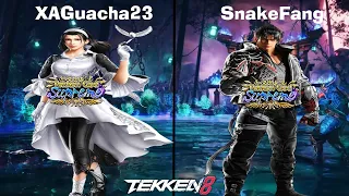 Tekken 8 XAGuacha23 (Jun) vs SnakeFang (Jin)