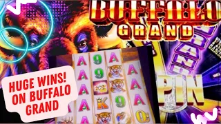 LAST SPIN BONUS! Major Money on Buffalo Grand Slot Machine at Max Bet #slot #money #buffalo