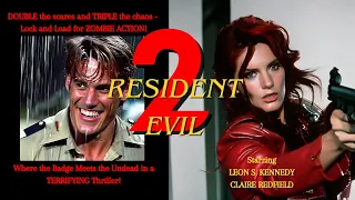 Resident Evil 2 as an 80's Straight to Video B Movie