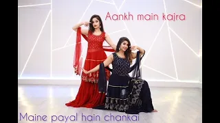 Aankh mein kajra | Maine payal hain chankai | Twirlwithjazz | bridedance