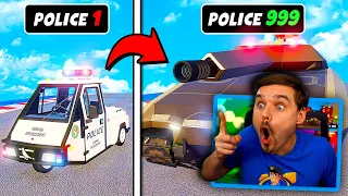 Upgrading Police Cars to GOD Police Cars in GTA 5! (OMG!)